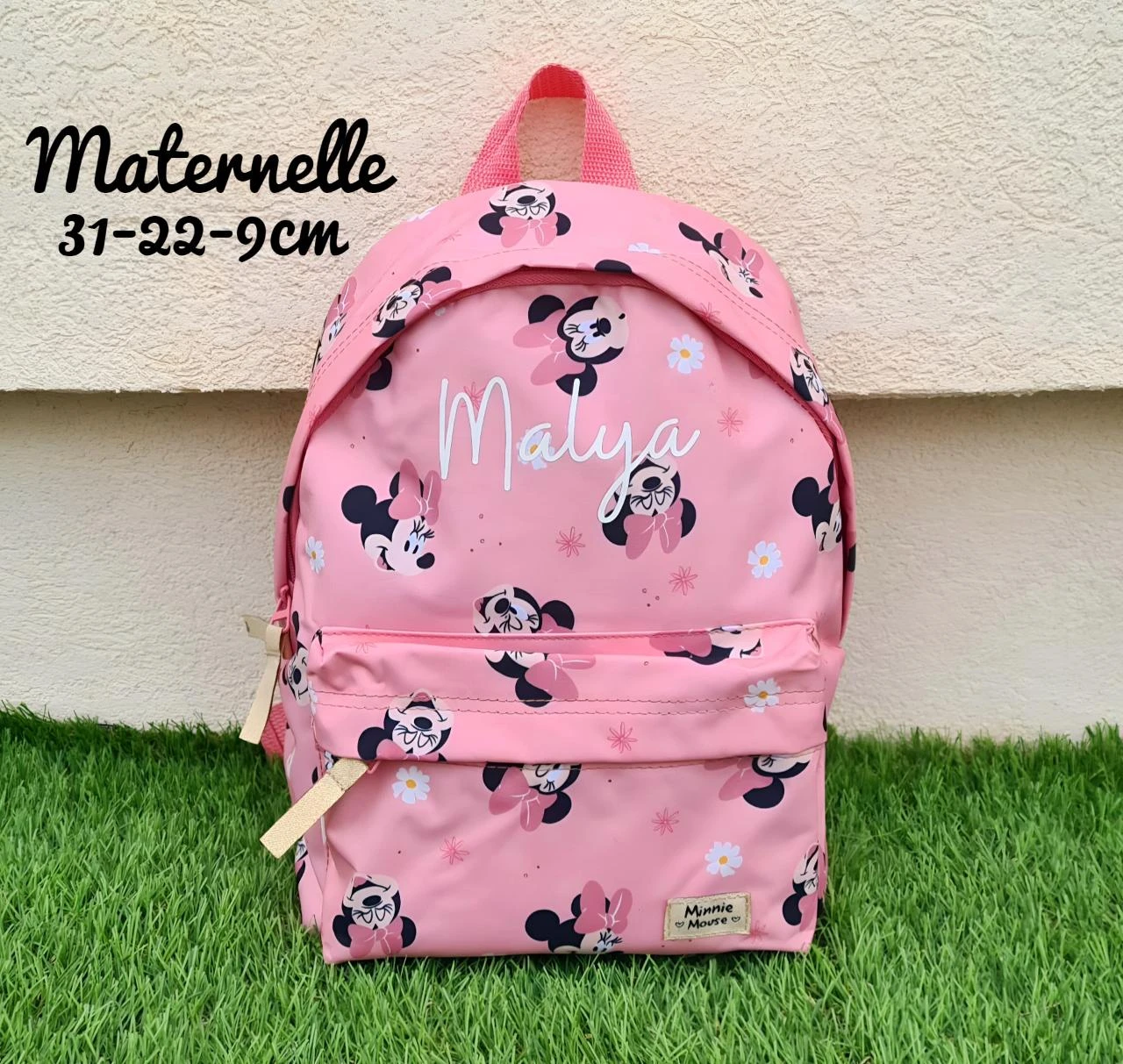 Personalized kindergarten Minnie bag – photo 2